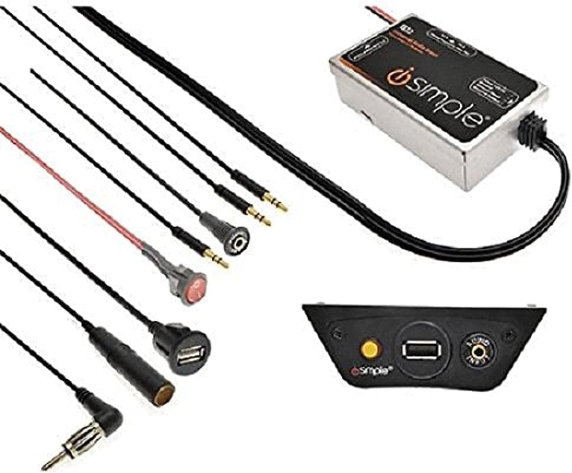 iSimple IS32 TranzIt USB Universal Car FM Radio Integration for MP3 Players, Smartphones, and Tablets