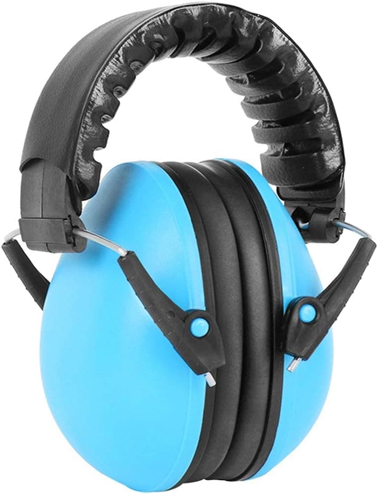 Baby Ear Protection Infants & Kids Safety Ear Muffs, NRR 25dB Noise Reduction Outdoor Hearing Protection for Babies and Toddlers for 3 Months to 3 Years - Blue