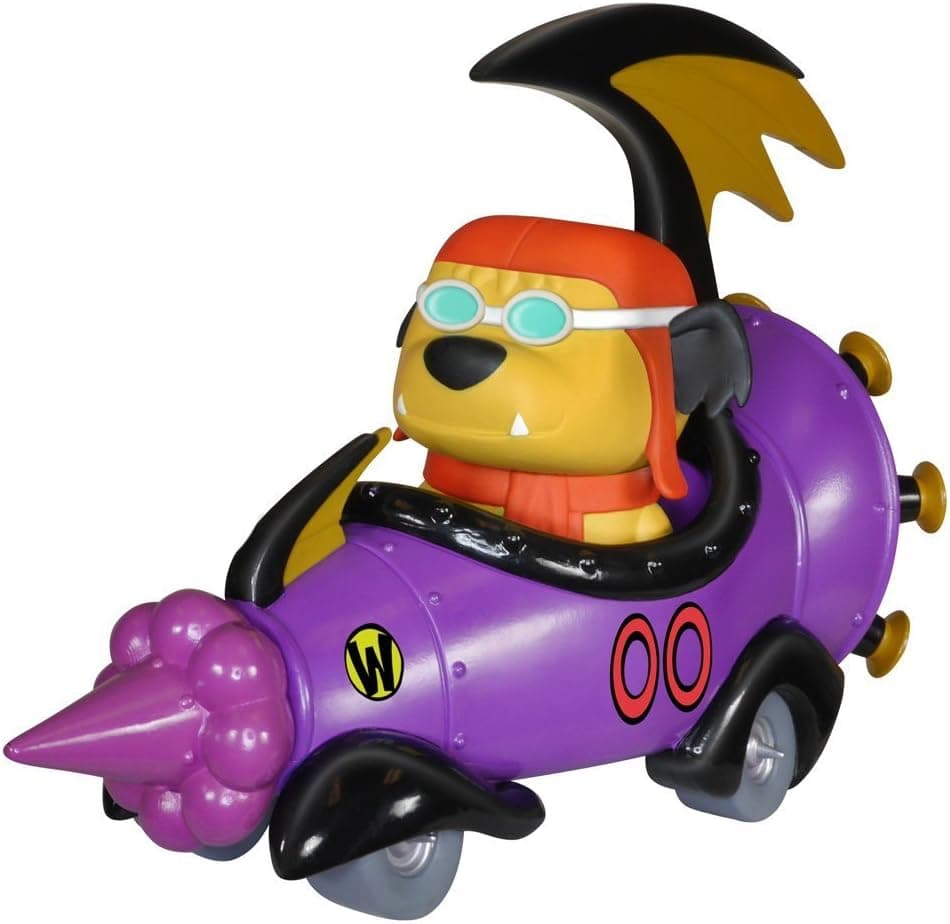 POP Rides: Wacky Racers - Hanna Barbera Mean Machine with Goggled Muttley POP