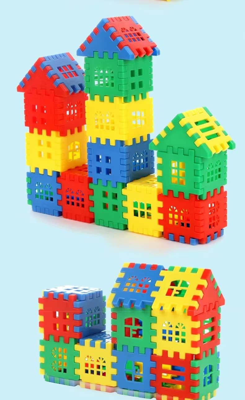 Interlocking Building Blocks – 100-piece Kids for Toddlers and Kids – Fun and Educational Toy Building Set for Skill Development, Educational Conventional Toys Gift for Boys Girls21