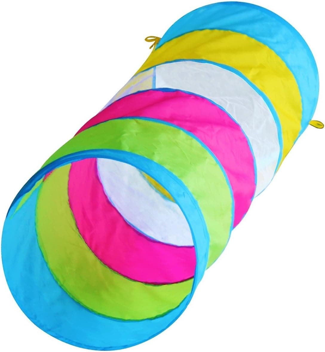 Hide-n-Side 6-Foot Peek-a-Boo Kids Play Tunnel, Indoor & Outdoor Pop up Child Crawling Tunnel Toy Tube