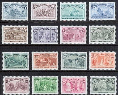 Columbian Series Complete Mint 1992 Set Great Gift