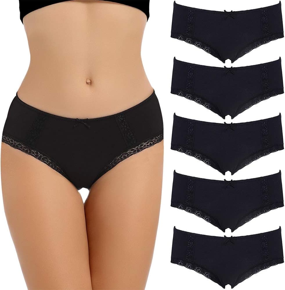 LYYTHAVON Women’s Underwear Breathable Cotton Brief Ladies Panties