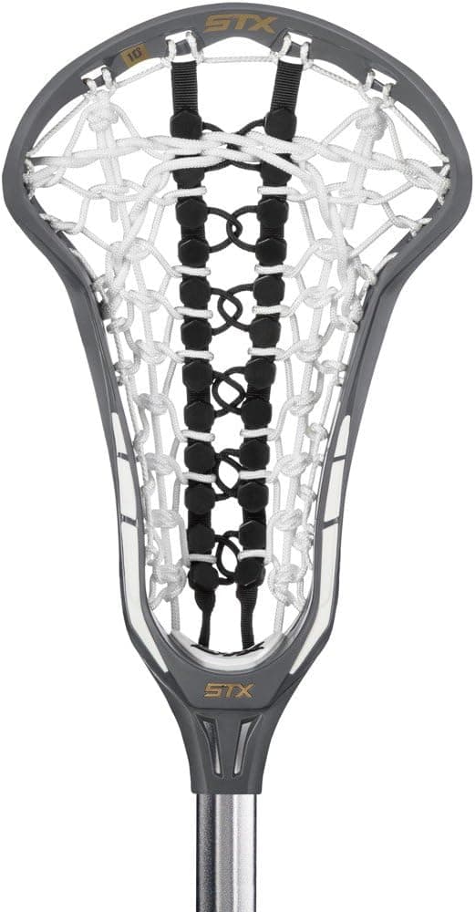 STX Exult 500 10 Degree Complete Women's Lacrosse Stick Graphite and White Runway Pocket