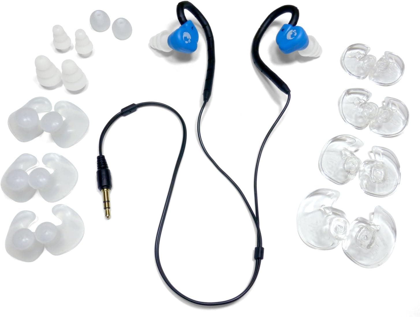 Underwater Audio Swimbuds Flex Waterproof Headphones (Wired 3.5 mm Jack)