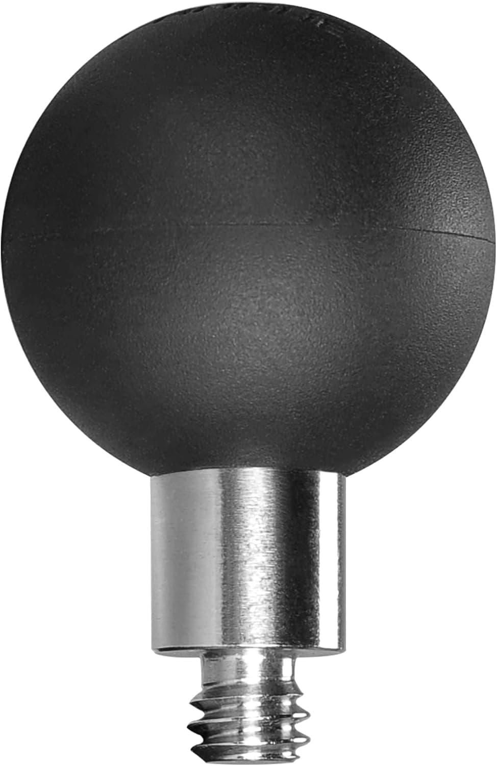 FANAUE Ball Adapter with 1/4"-20 Threaded Post,Rubber and Stainless Steel 1" Ball,Can be Mounted on DA-90 DA-60 for More Expansion