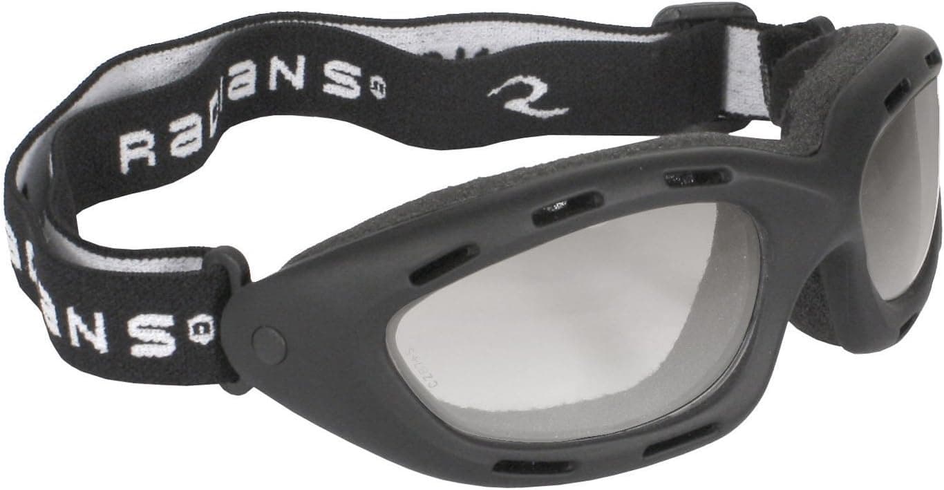 Radians OS1-91 Obsidan Foam Lined Safety Goggle with Indoor/Outdoor Anti-Fog Lens