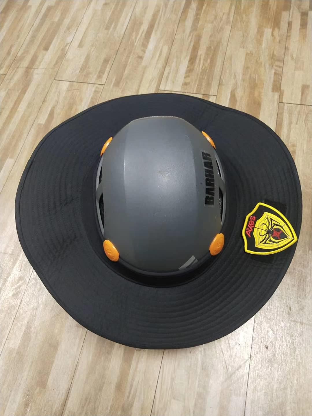 Climbing Helmet Sun Hat, Safety Helmets Sun Protection Accessories Suit for The Rescue Team, High-Altitude Worker