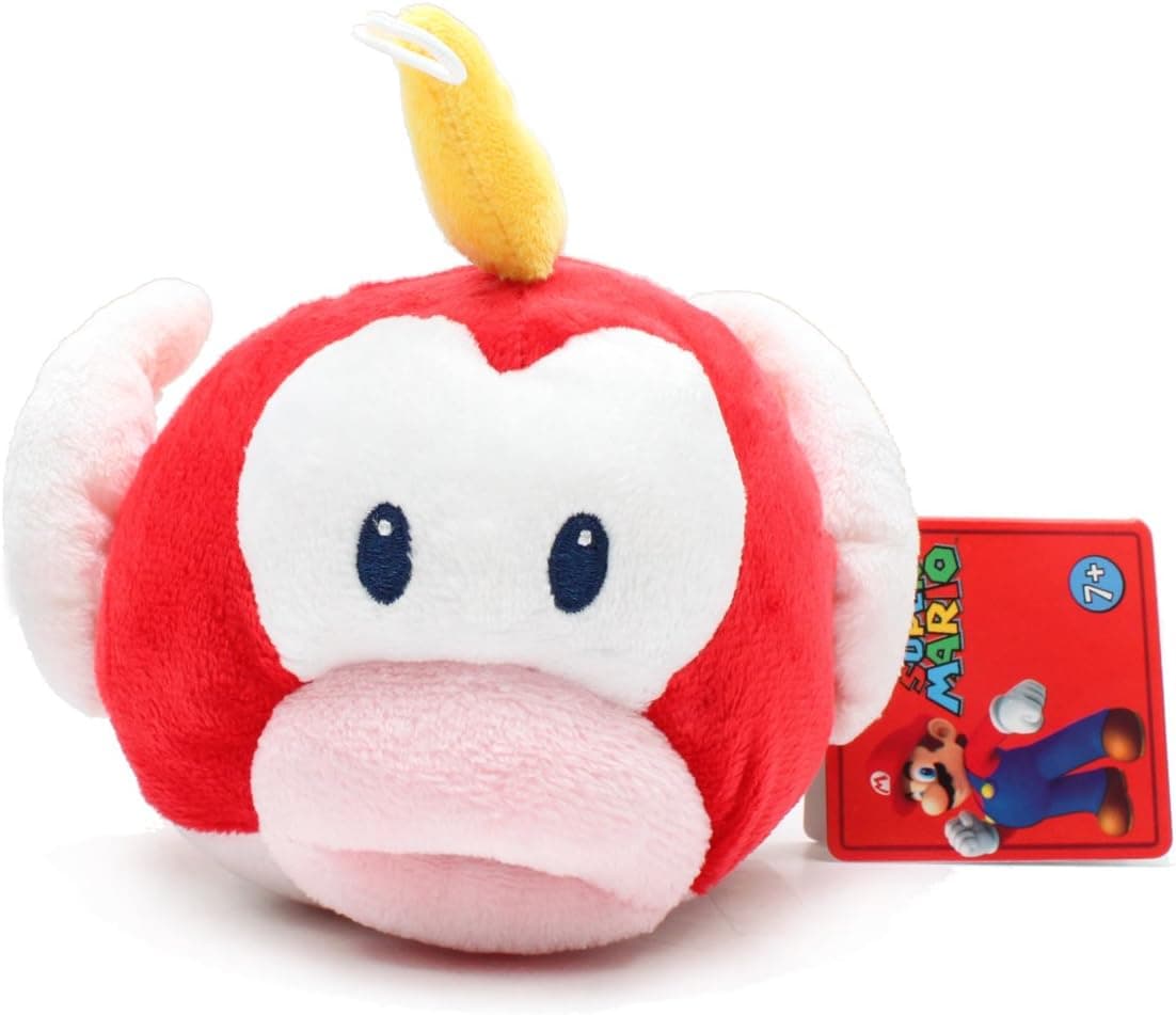 Global Holdings Super Mario Plush - 5" Cheep Cheep/Puku Puku