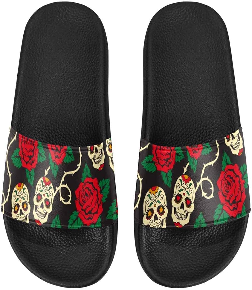 InterestPrint Women's Shower Sandals Pool Slide Open Toe US6~US12