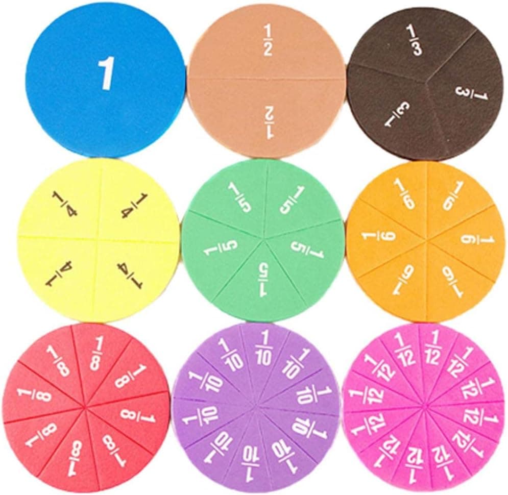 predolo Math Faction Board Multicolor Children Educational Learning Toys