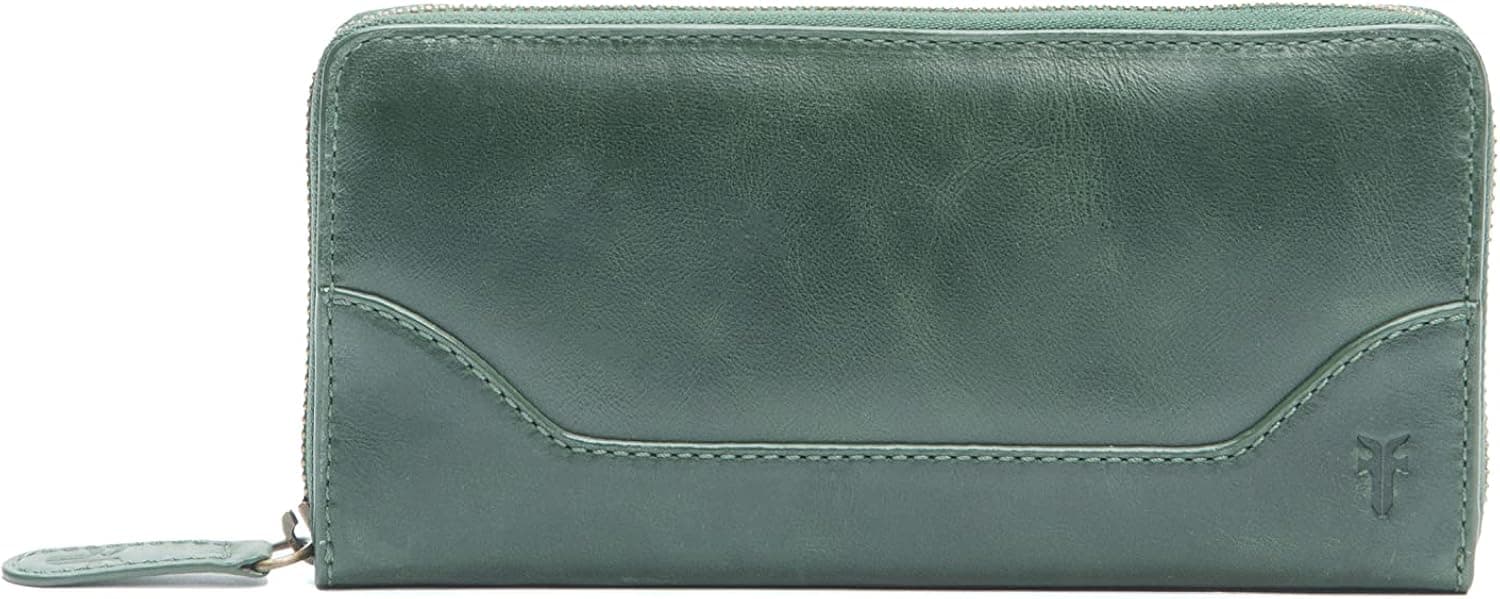 FRYE Melissa Zip Around Leather Wallet