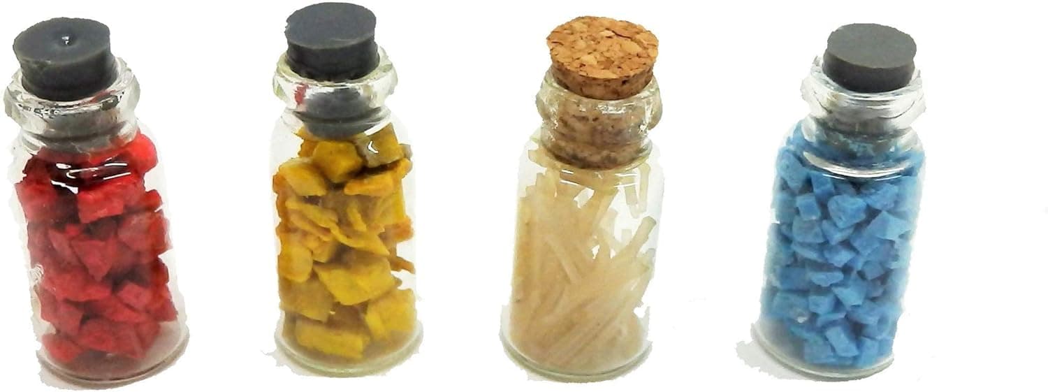 Melody Jane Dollhouse Full Kitchen Storage Jars Set C Miniature Accessory