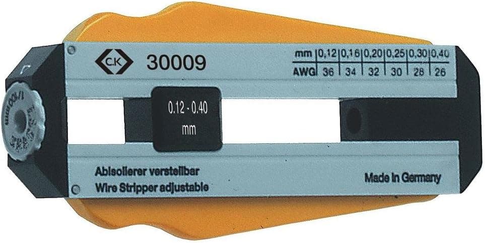 C. K Tools 330009 Wire Stripper Size 1 Range 36 to 26 AWG