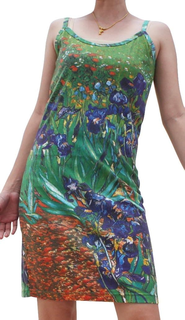 Work of Art Boho Fashion Dress Iris Vincent Vangogh M