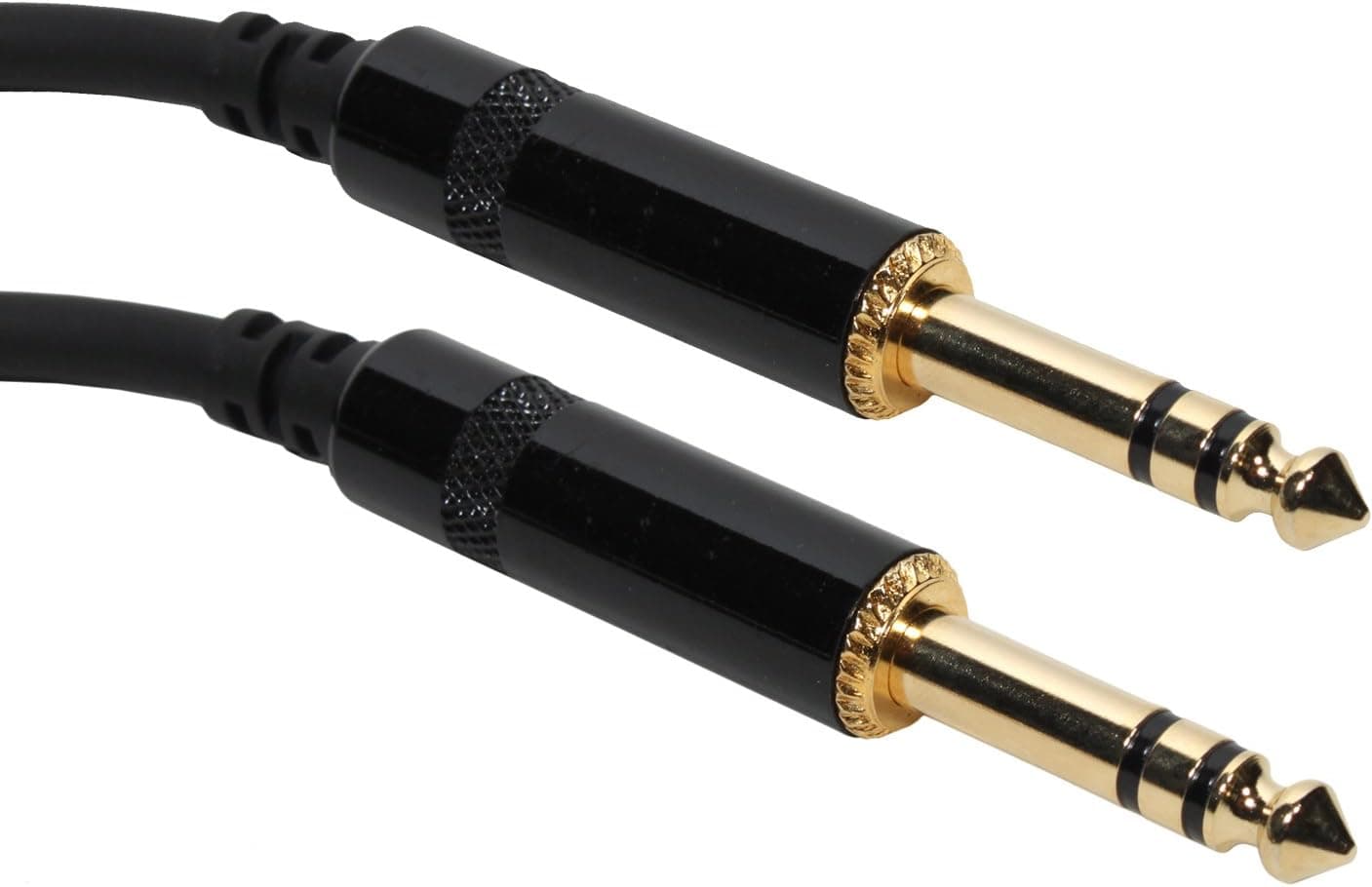 Elite Core SuperFlex Gold SFP-105TT 1/4-Inch TRS Patch Cable, 5-Feet