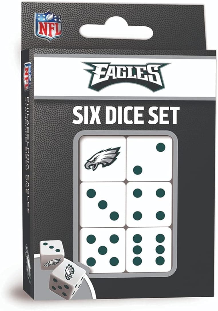 Masterpieces NFL Unisex-Adult Dice Set