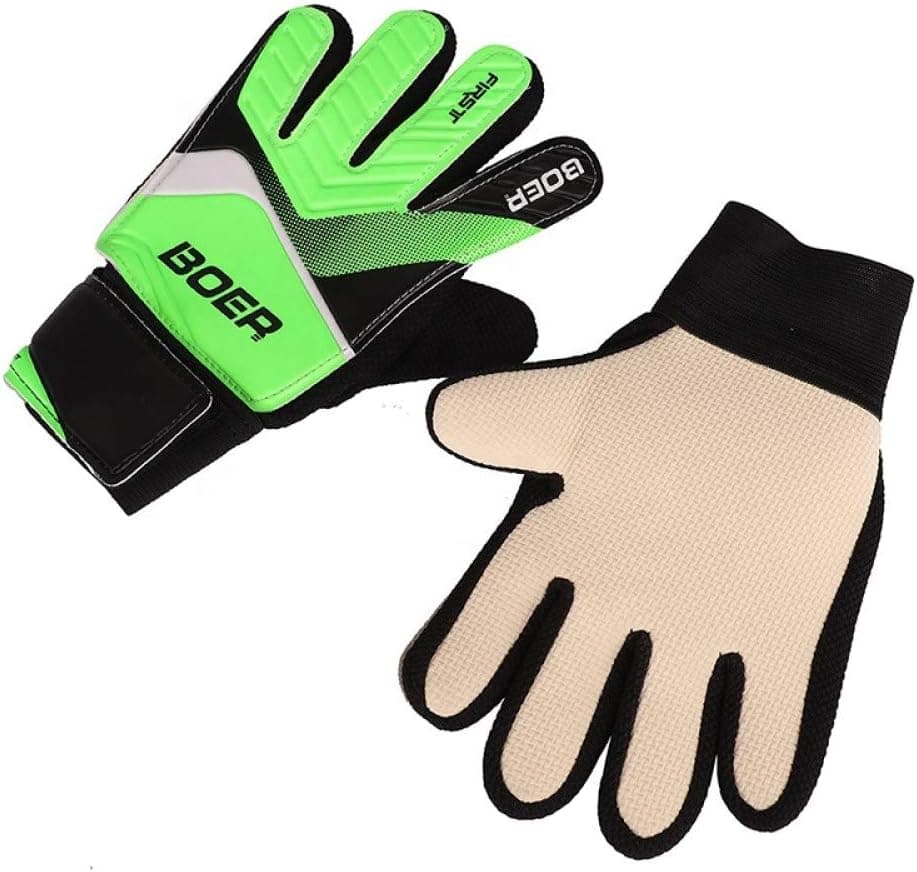 BOER 5-7# Children Kids Youth Football Soccer Goalkeeper Goalie Training Gloves Gear