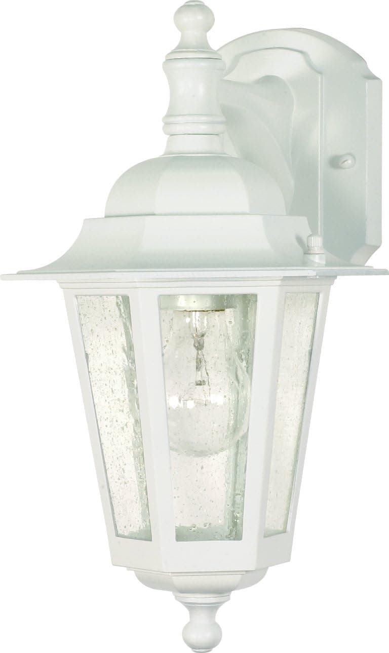 Nuvo 60/3473 One Light Outdoor Wall Mount, White