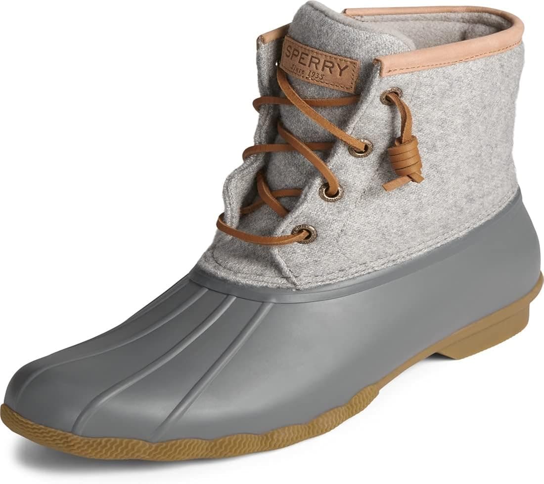 Sperry Women's Saltwater Emboss Wool Boots