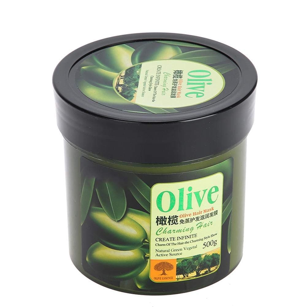 Hair Mask, Contains Olive Essence Which Able to Nourish Dry Hair And Care Hair Healthy Hair Salon Use Tool 500g