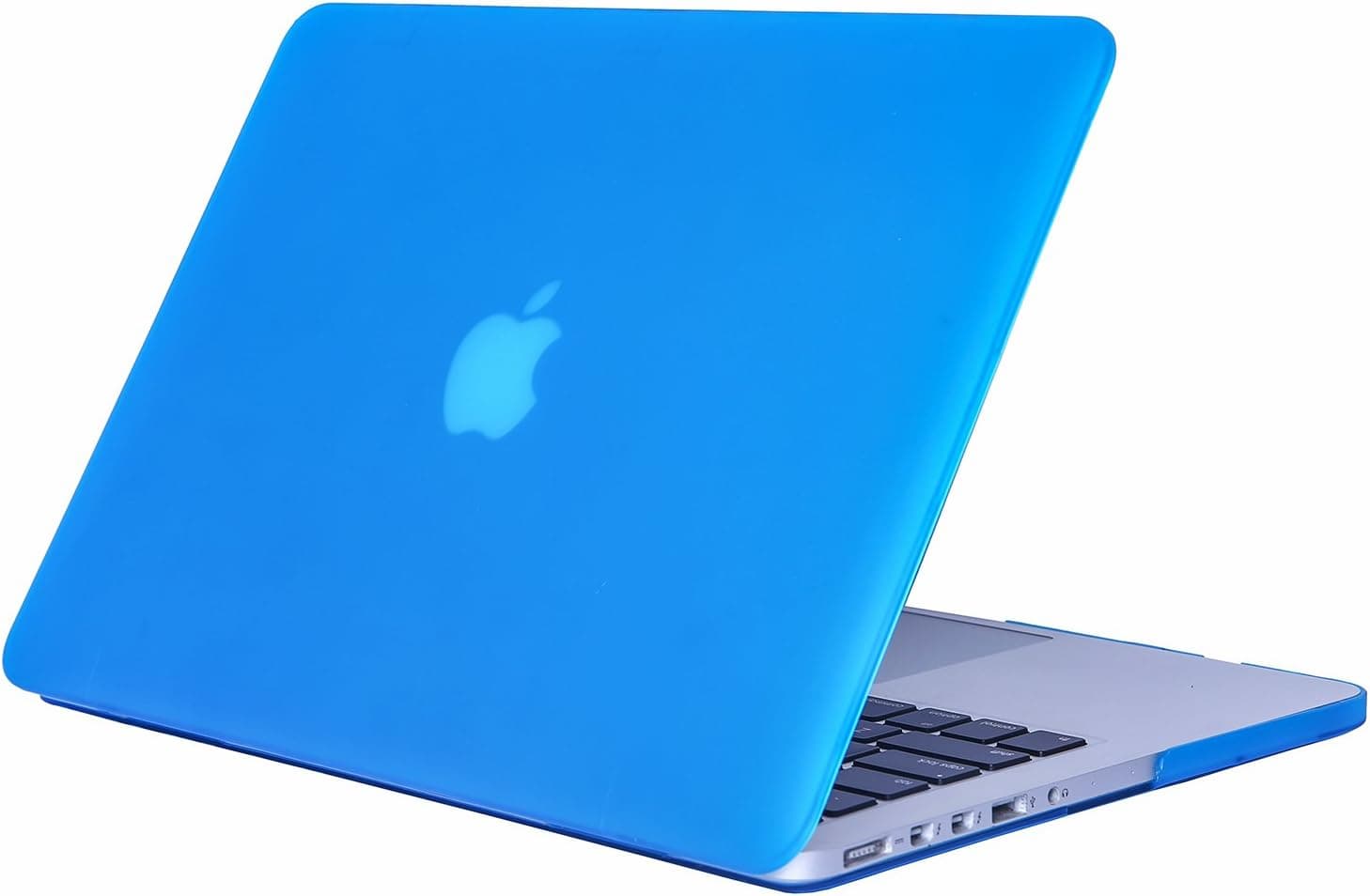 Se7enline Compatible with MacBook Pro 13 inch Case Model A1502/A1425 2015/2014/2013/2012 Laptop Hard Shell Protective Case&Sleeve Bag&Keyboard Cover Skin&Screen Protector&Dust Plug,Aqua Blue