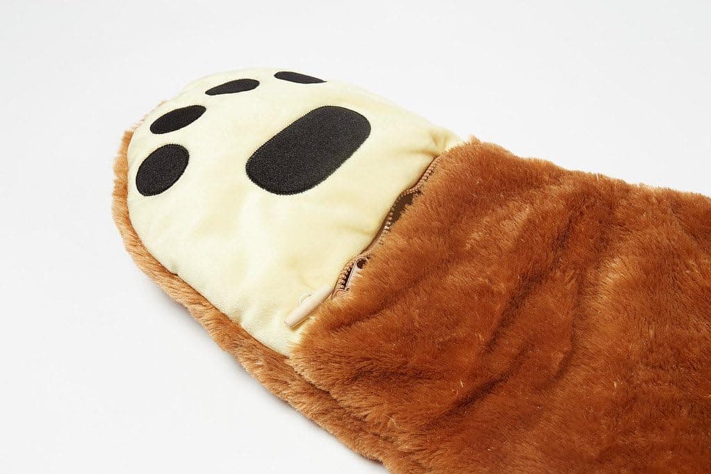 for Children up to 54 inches Tall. The All New SnooZzoo Children Brown Bear Sleeping Bag.