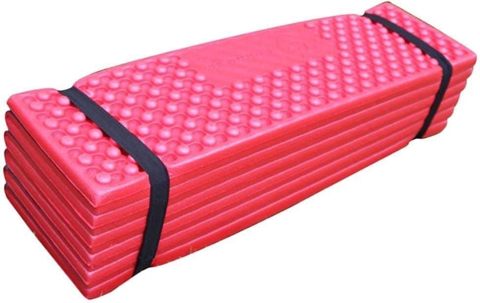 WElinks Outdoor Foldable Hiking Mountaineering Foam Mat Camping Picnic Sleeping Pad Waterproof Dampproof Tent Rest Mattress Pad PVC Portable Folding Cushion Seat Pads for Outdoor Sports Activities