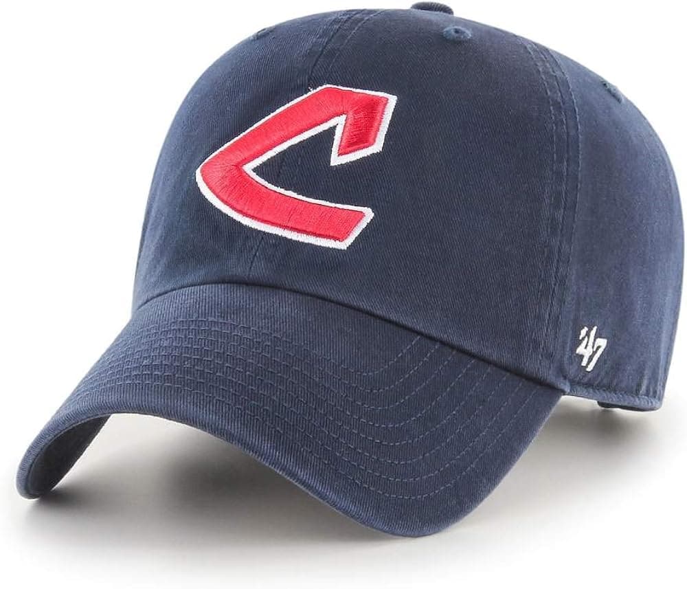 CLEVELAND GUARDIANS COOPERSTOW '47 CLEAN UP OSF / NAVY / A