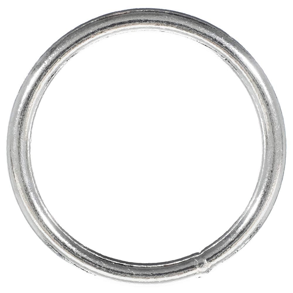 Paracord Planet Welded Steel O-Ring – 3/4 inch, 1 inch, 1 ¼ inch, 1 ½ inch, 2 inch – Multiple Pack Sizing - Webbing, Strapping, Binding