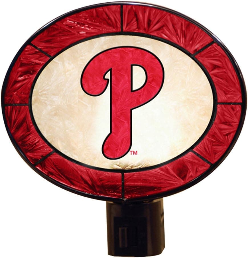 Philadelphia Phillies Art-Glass Nightlight