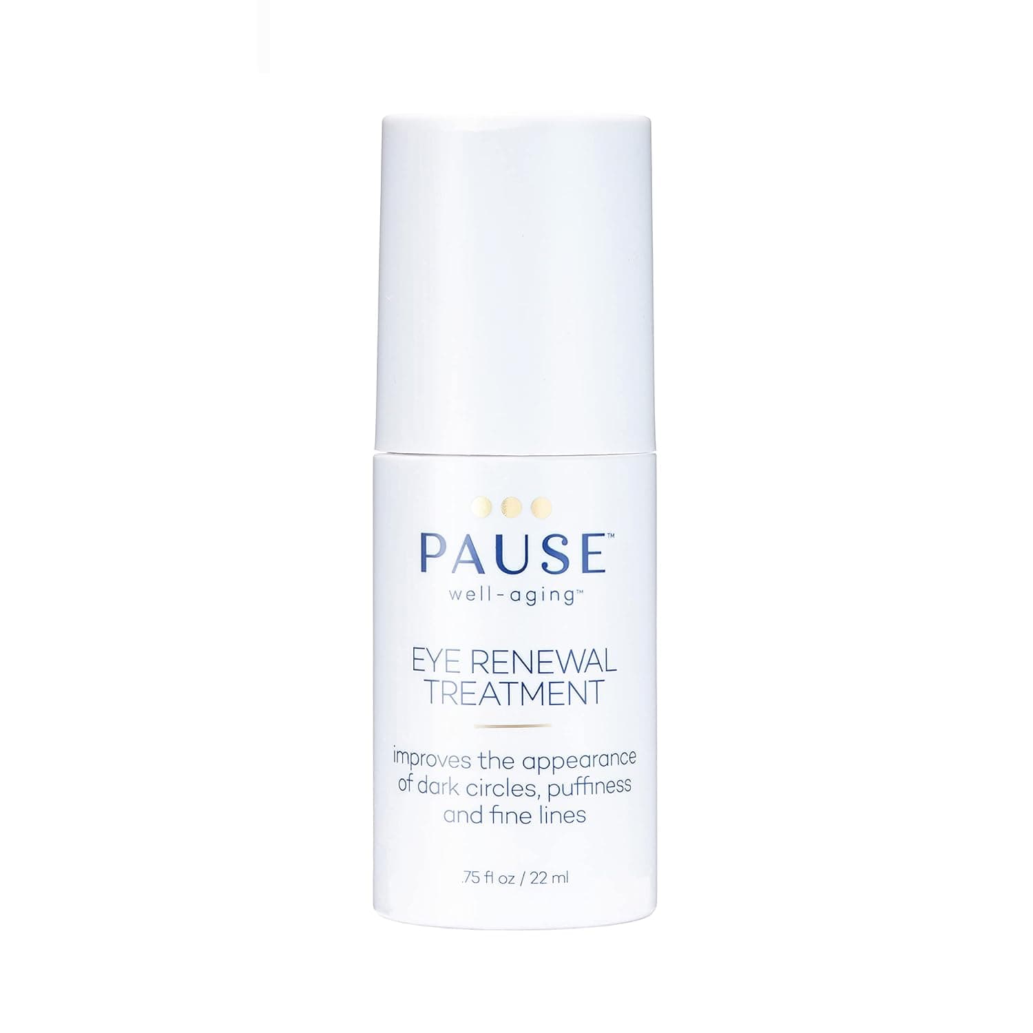 Pause Eye Renewal Treatment | Nourishing Eye Treatment Helps Brighten & Hydrate During the Stages of Menopause, Improves Appearance of Dark Circles, Puffiness, & Fine Lines, 0.75 fl oz / 22 mL