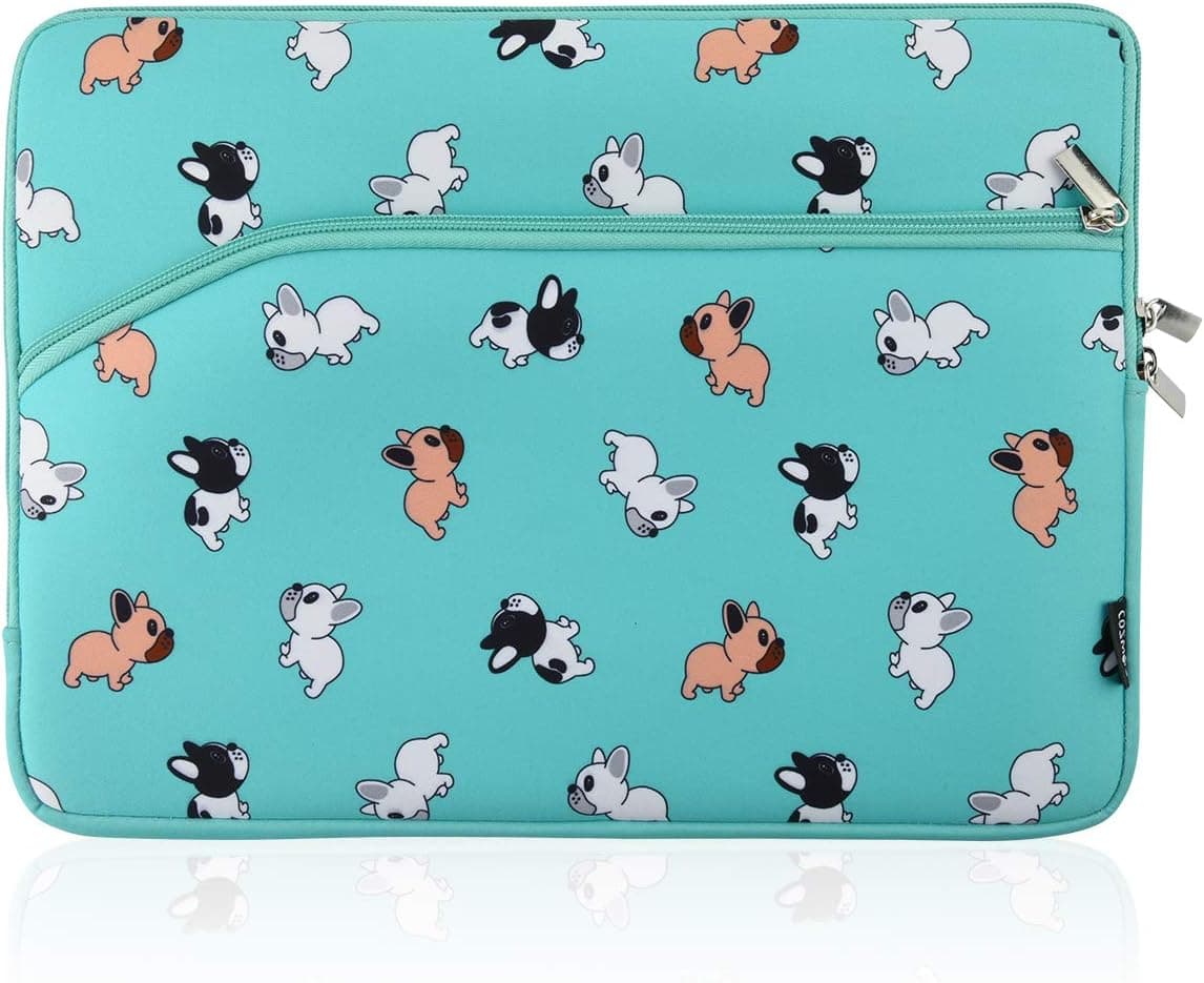Cosmos Neoprene Notebook Protective Sleeve Case Laptop Cover Bag for Old MacBook Pro 13" / Old MacBook Pro Retina Display 13" / MacBook Air 13" (Puppy Dog Pattern)