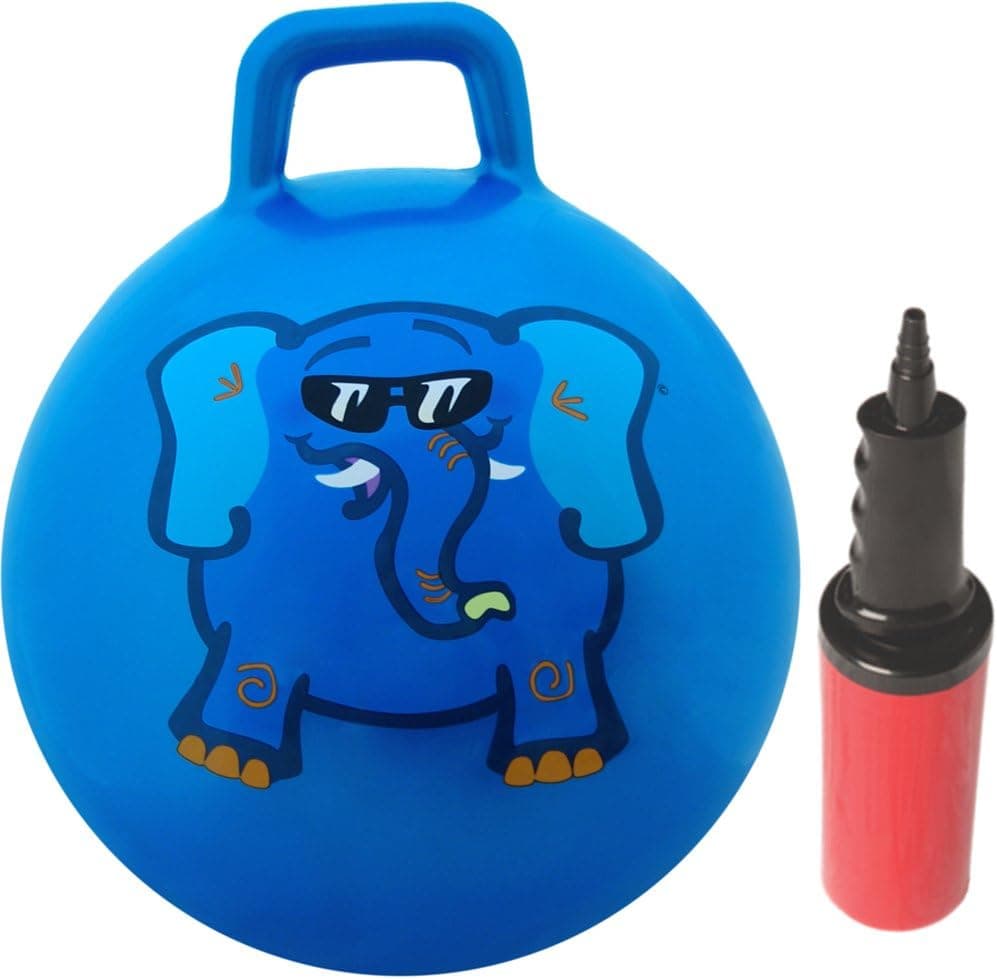 WALIKI Hopper Ball for Kids| Hippity Hop | Jumping Hopping Therapy Ball | Field Day | Blue (Ages: 10-15 (22"/55CM))