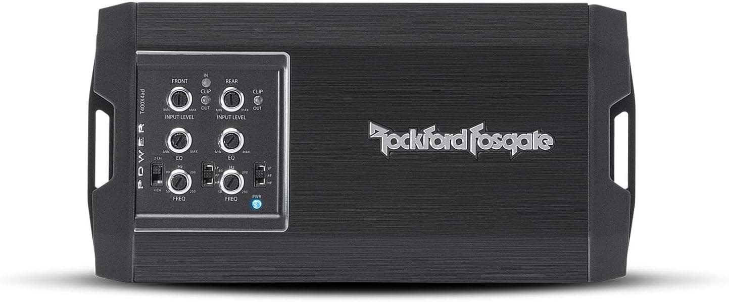 Rockford Fosgate T400X4AD Power AMP 400 WATT AMP (Certified Refurbished)