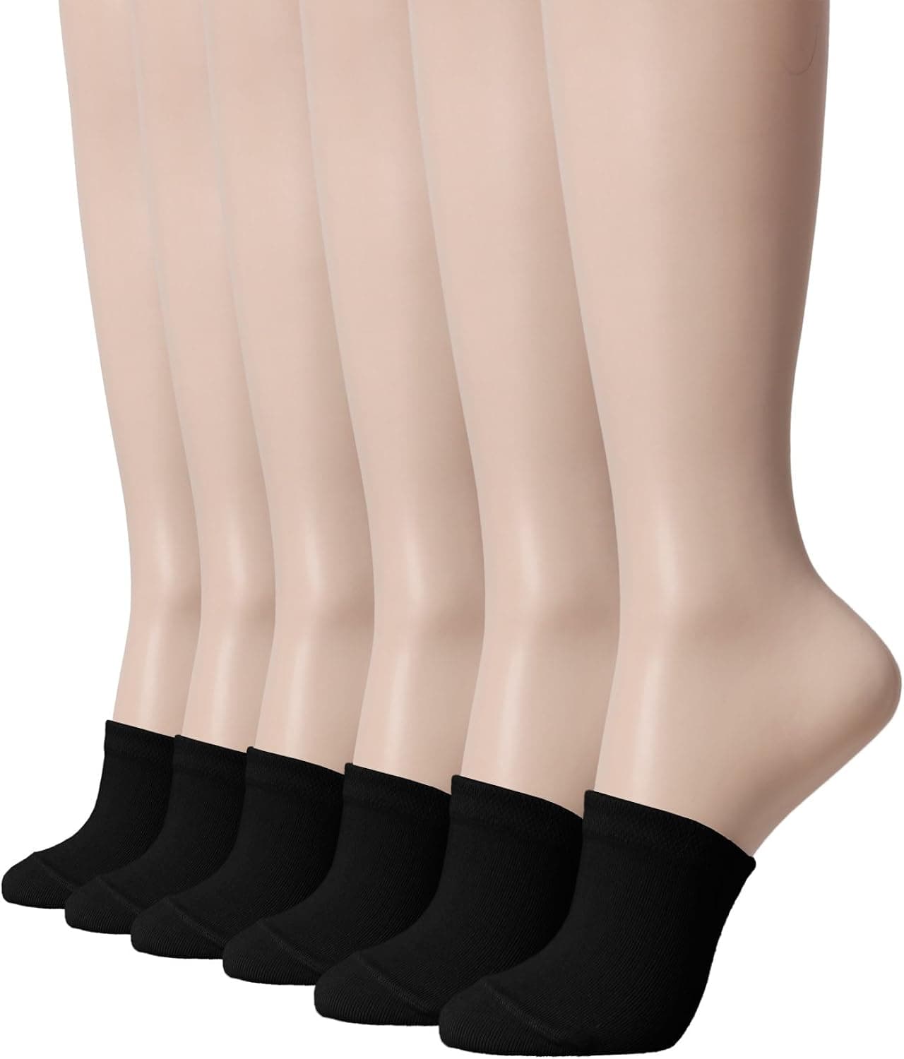 OSABASA Women's Socks Half Socks Toe Topper Liner Socks