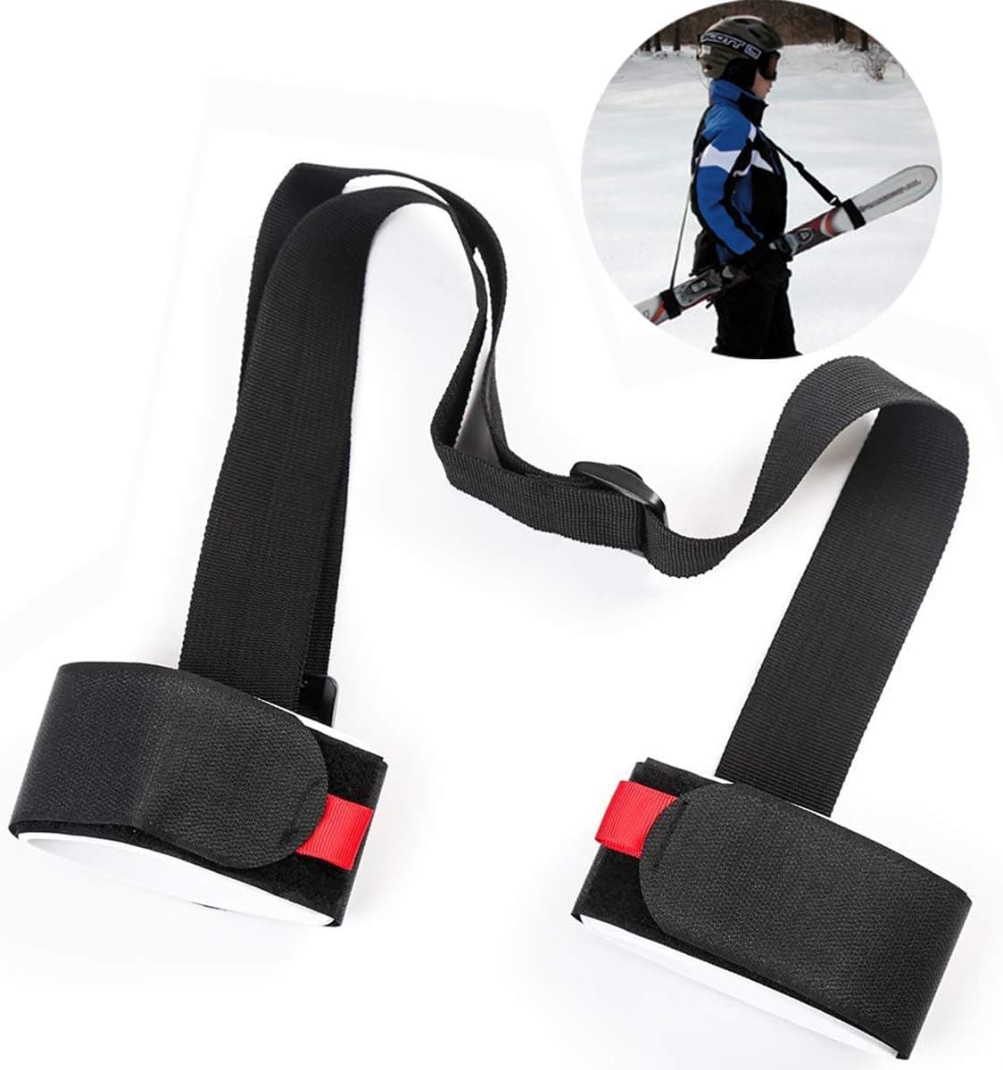 Ski Shoulder Carrier Straps Sling - Adjustable Ski Shoulder Lash