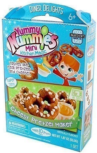 Yummy Nummies Mini Kitchen Magic Diner Delights - Cheesy Pretzel Maker, Makes 10 mini pretzels