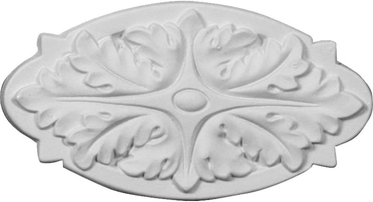 Ekena Millwork ONL03X06X01OX 5 3/4-Inch W X 3 1/8-Inch H X 3/4-Inch P Oxford Small Onlay
