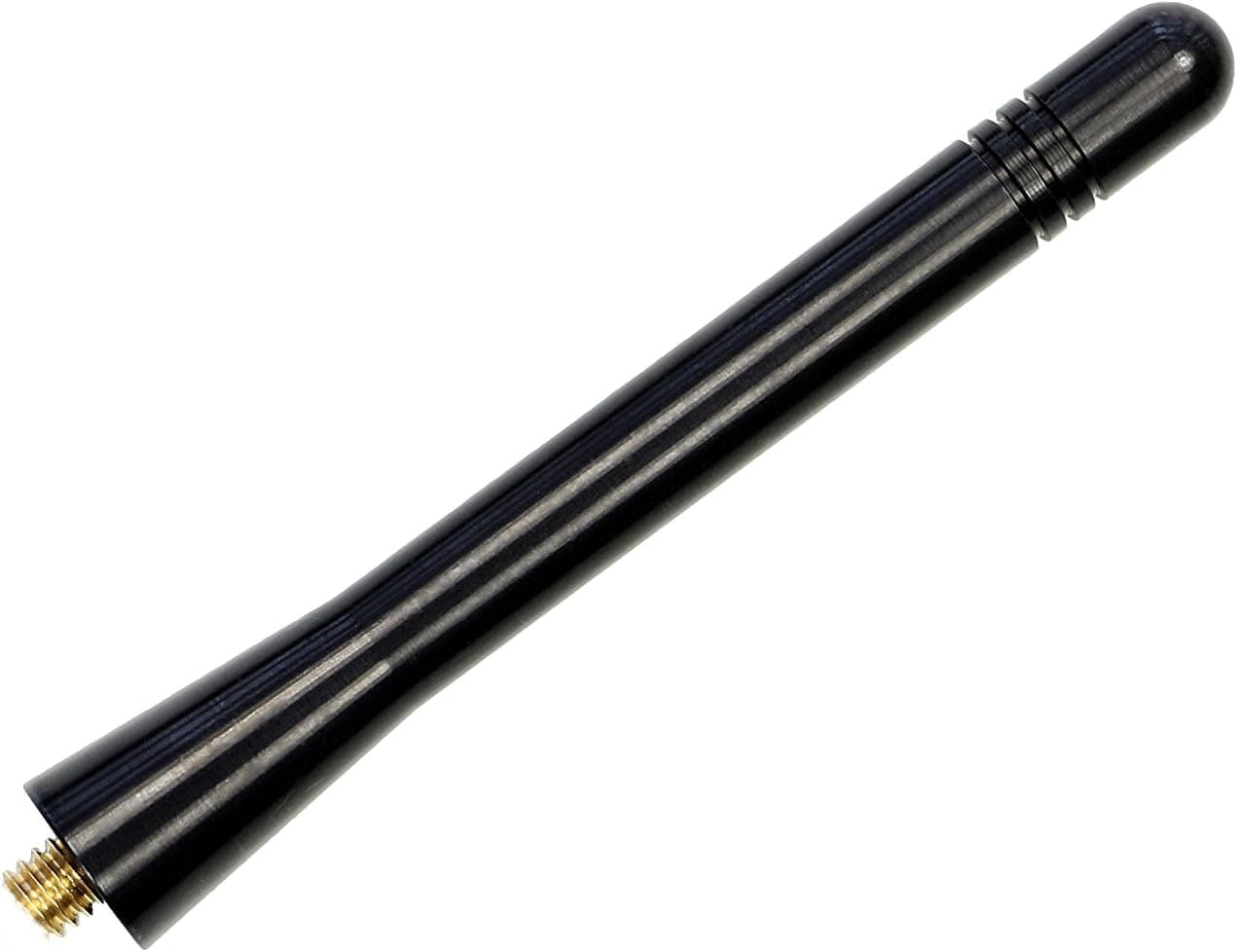 AntennaMastsRus - Made in USA - 4 Inch Black Aluminum Antenna is Compatible with Audi Allroad (2001-2005)
