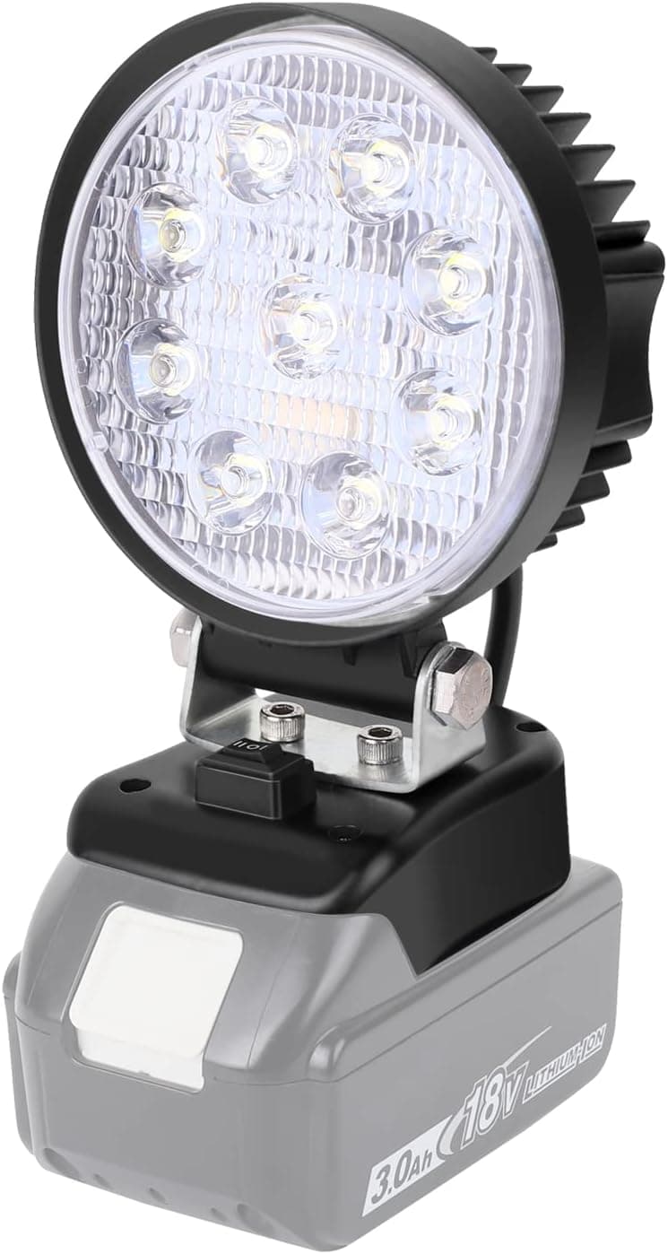 WITLIGHT Cordless LED Light for Makita 18v Battery LED Work Light Wide Beam Flood Light with Upgraded Low Voltage Protection | Christmas Gift (Battery is NOT Included)