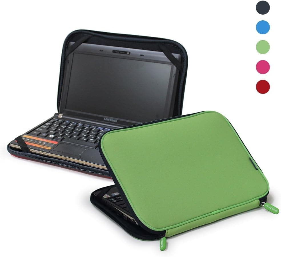 INNTZONE Stand-Type Laptop Sleeve 15.6inch [Quickly and Convenient open method] [Ultra-light case] GREEN
