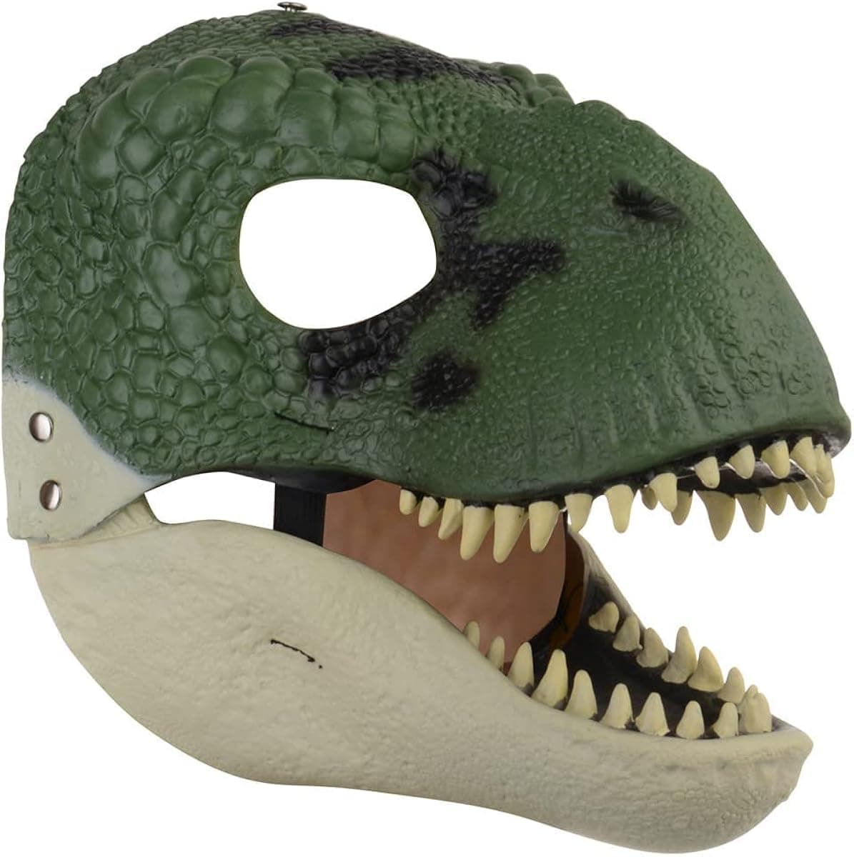 PartyGears Dinosaur Mask Moving Jaw Movable Halloween Decor Tyrannosaurus Rex Animal Mask , Christmas Gifts for Adults