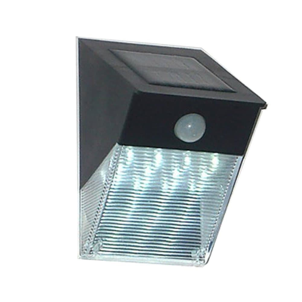 AGPtek Solar Power Motion Activated Garden/Flood/Entrance Outdoor Security Wall Light (12 LED 120 Degree Sensing Angle)