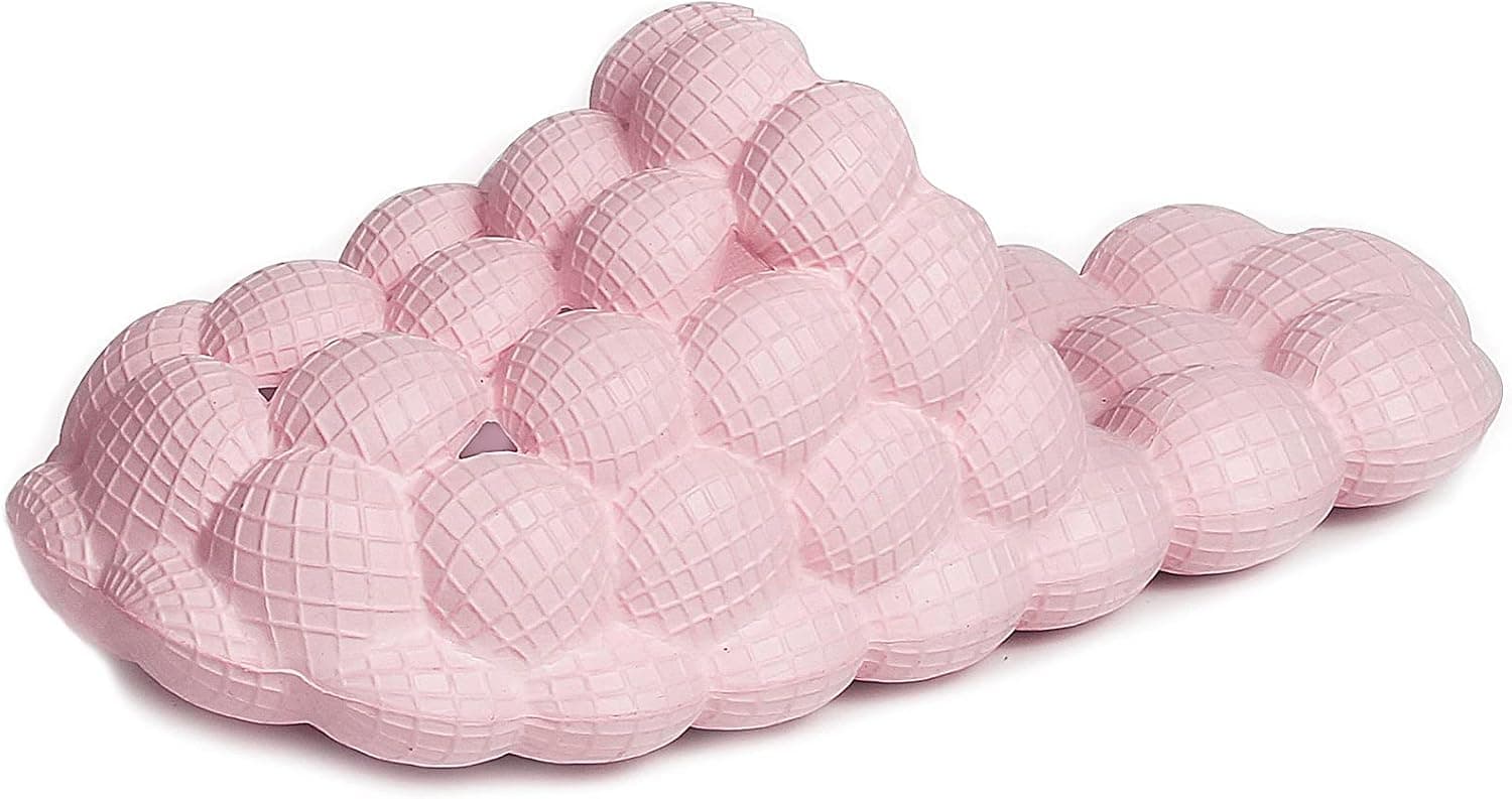 Bubble Slides for Women Men Golf Ball Slides Cloud Slippers House Massage Spa Slippers Shower Bedroom Slippers