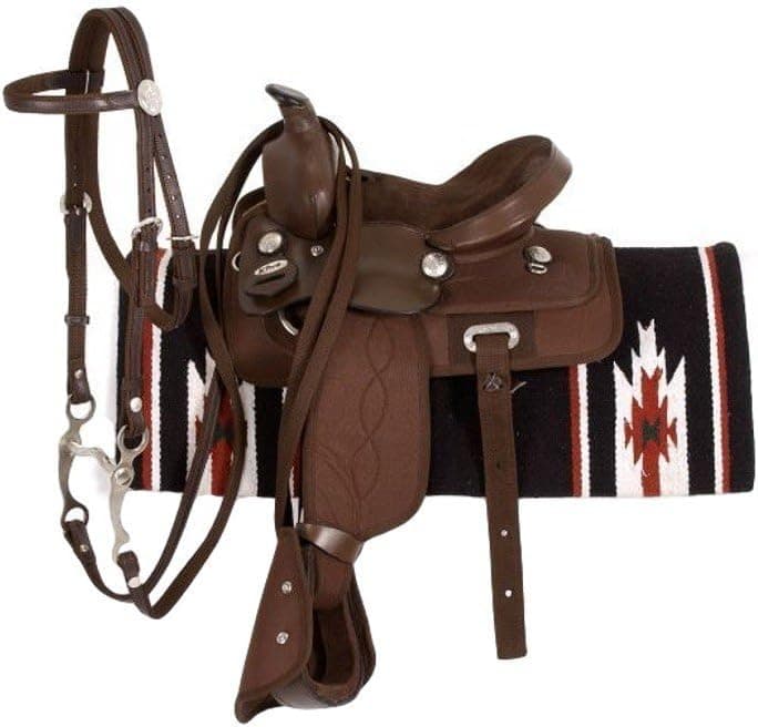 Tough-1 Eclipse Pony 5-Piece Trail Saddle Pkg