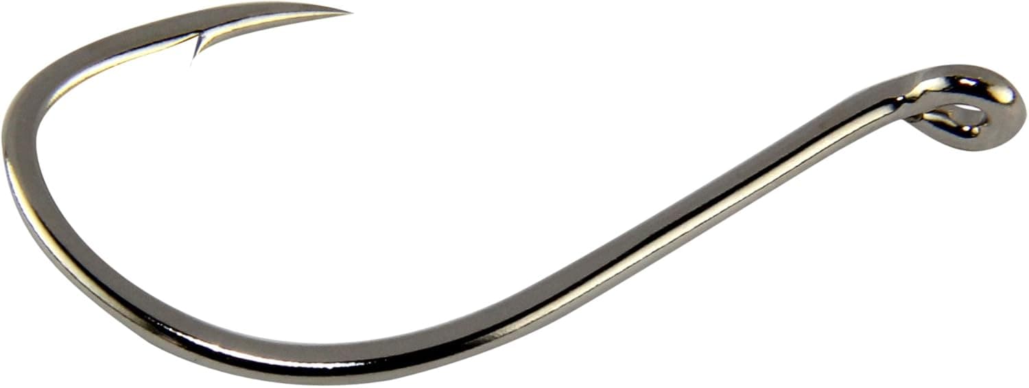 Gamakatsu Nickel Octopus Hook, 100 Pack, Size: 1