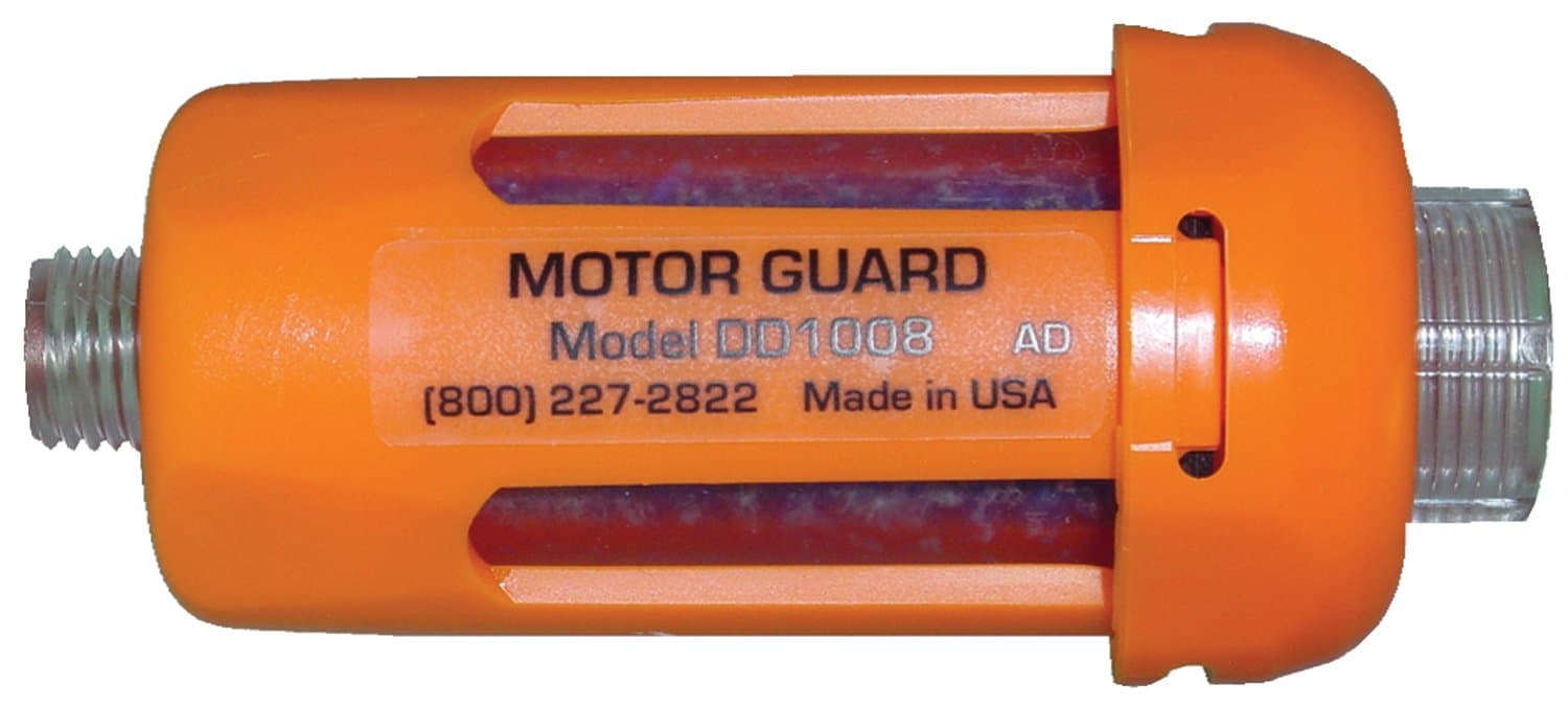 Motorguard DD1008-2 Compressed Air Filters, 1/4"(NPT), Disposable in-Line Desiccant, Plasma Machines