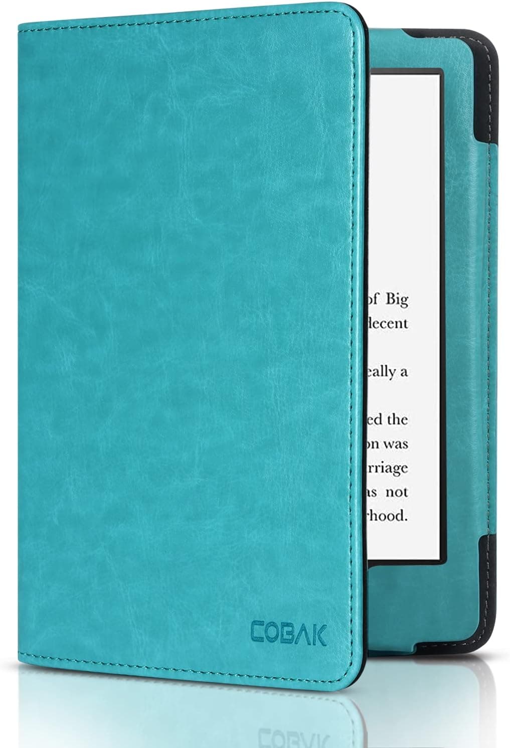 CoBak Kindle Paperwhite Case - All New PU Leather Cover with Auto Sleep Wake Feature for Kindle Paperwhite 11th Generation 6.8" and Signature Edition 2021 Released, Sky Blue