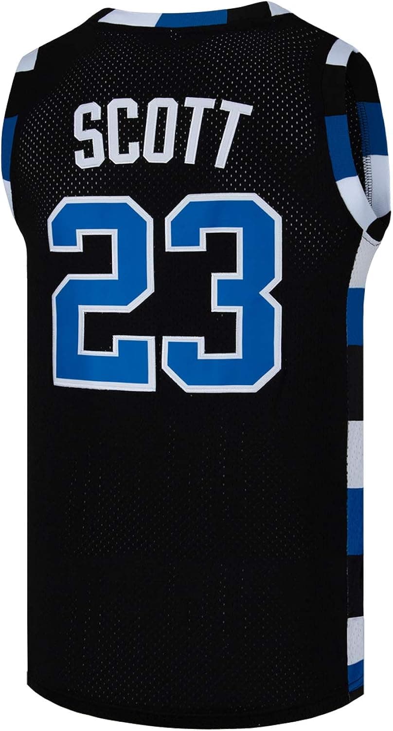 Mens Basketball Jerseys #23 Nathan Scott Movie Sports Jersey Shirts